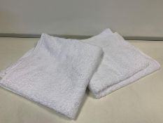 18 X BRAND NEW HAND TOWELS WHITE