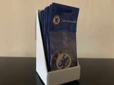 250 x NEW OFFICIAL CHELSEA FC AIR FRESHENERS