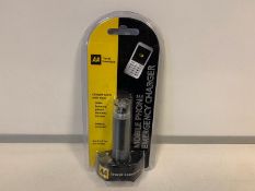 47 x NEW AA TRAVEL ESSENTIALS MOBILE PHONE EMERGENCY CHARGERS. RRP £9.99 EACH