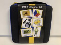 30 x AA DAD'S ESSENTIAL KIT EACH INCLUDES HAND WARMERS, RUBIX CUBE, RADIO, PLAYING CARDS, DYNAMO