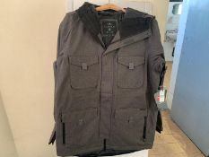 BRAND NEW BILLABONG ADVERSARY IRON HEATHER JACKETS SIZE LARGE RRP £255