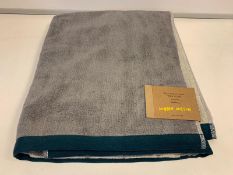 10 X BRAND NEW BOXED DONNA WILSON OWL GREY BATH SHEETS 100 X 150CM RRP £36 EACH