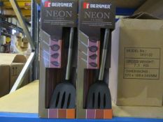 2 X BERGNER NEON CLASSIC 4 PIECE KITCHEN TOOLSETS