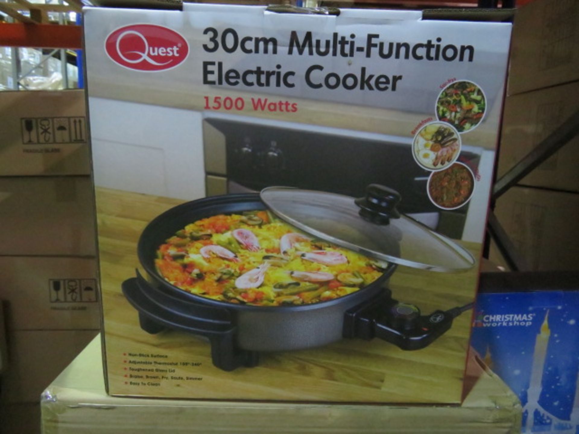 QUEST 1500 WATT MULTI - FUNCTION ELECTRIC COOKER