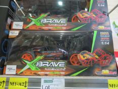 GLOBAL GIZMOS BRAVE ROCK CRAWLER REMOTE CONTROL CAR