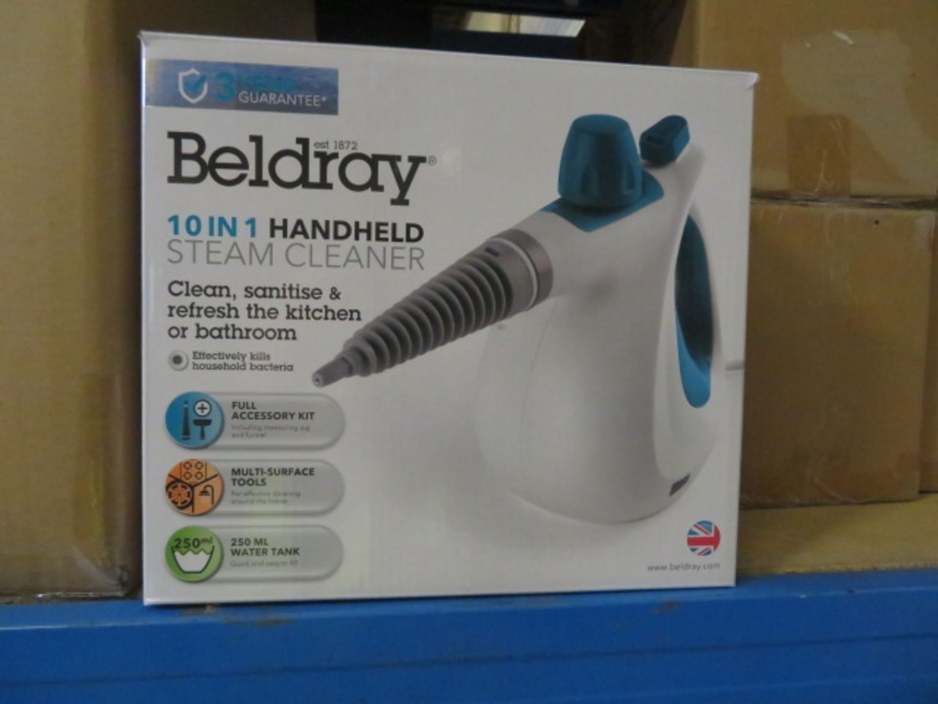 BELDRAY 10 IN 1 HANDHELD STEAM CLEANER