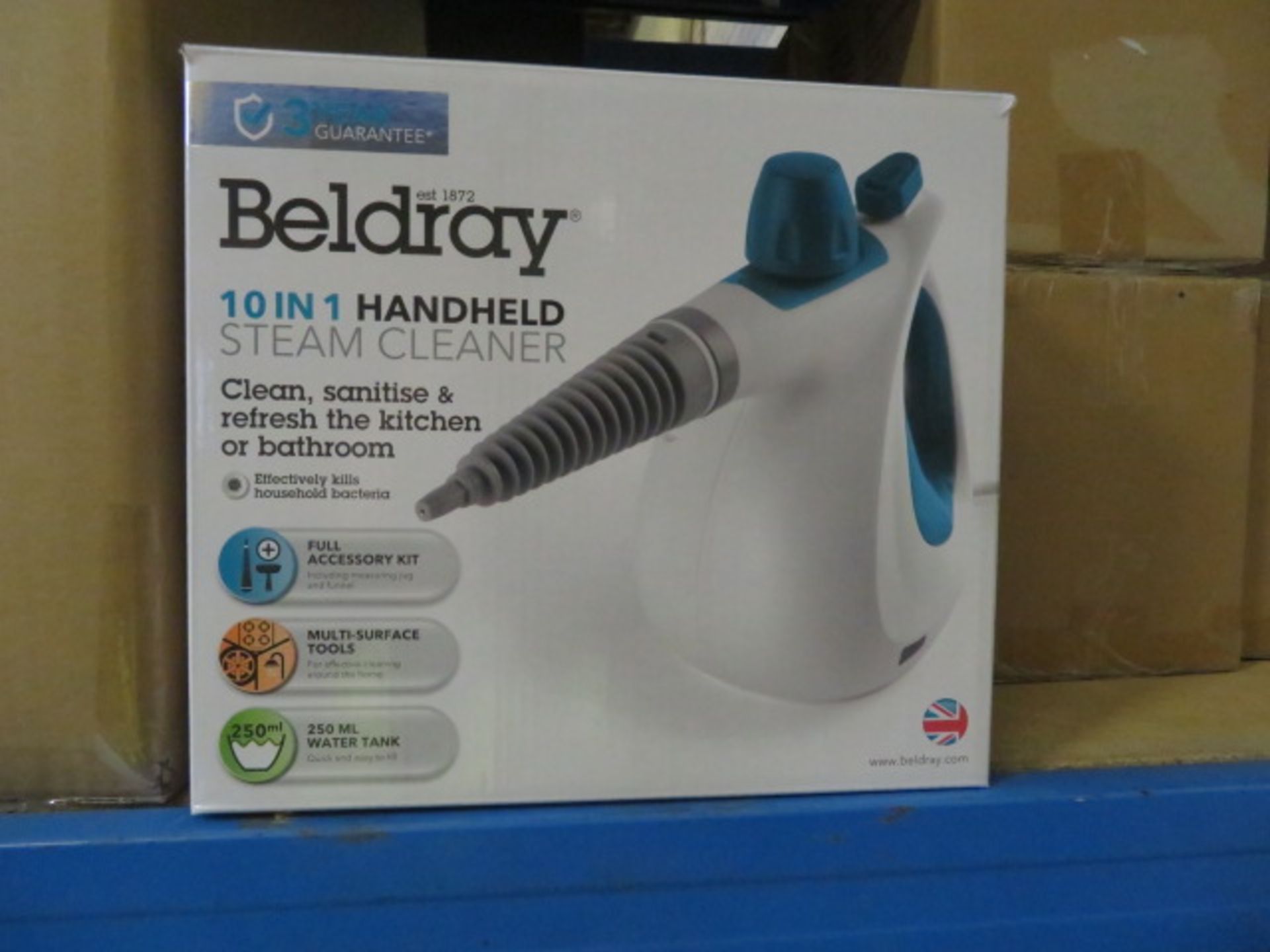BELDRAY 10 IN 1 HANDHELD STEAM CLEANER