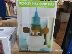 3 X GLOBAL GIZMOS MONKEY PULL CORD BULBS