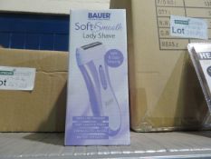 2 X BAUER PROFESSIONAL SOFT AND SMOOTH LADY SHAVERS
