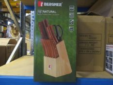 BERGNER 13 PIECE NATURAL KNIFE SET