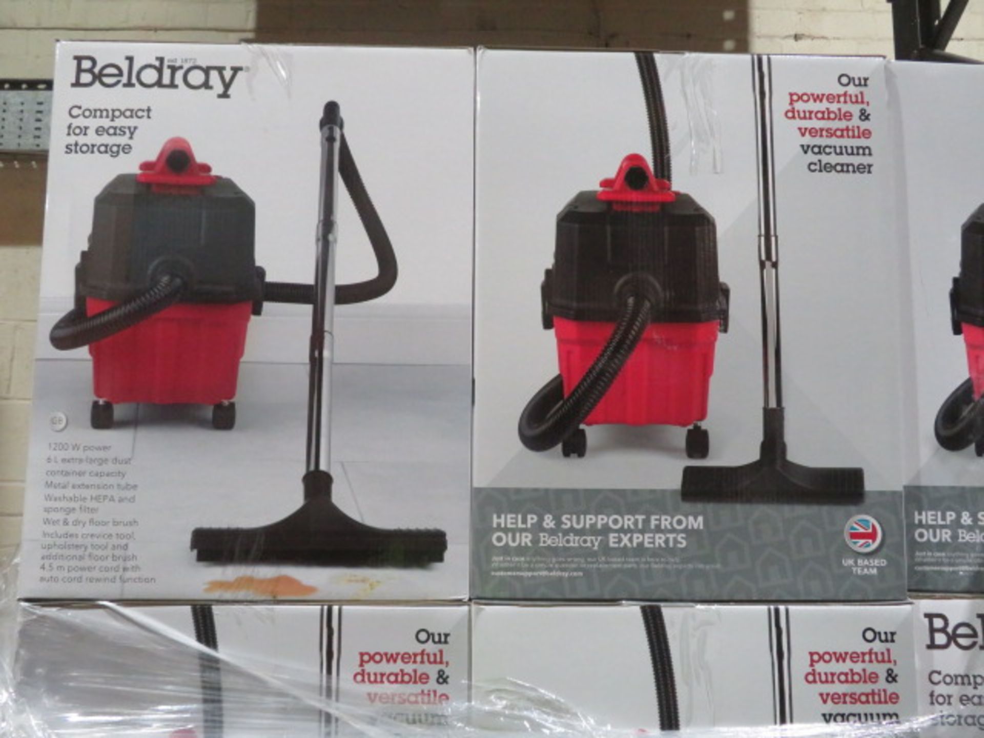 BELDRAY WET AND DRY CADDY VAC