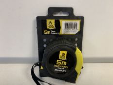 6 X TOOL TECH 5M TAPE MEASURES