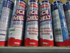 6 X 750G CARPLAN ICE MELT SALT