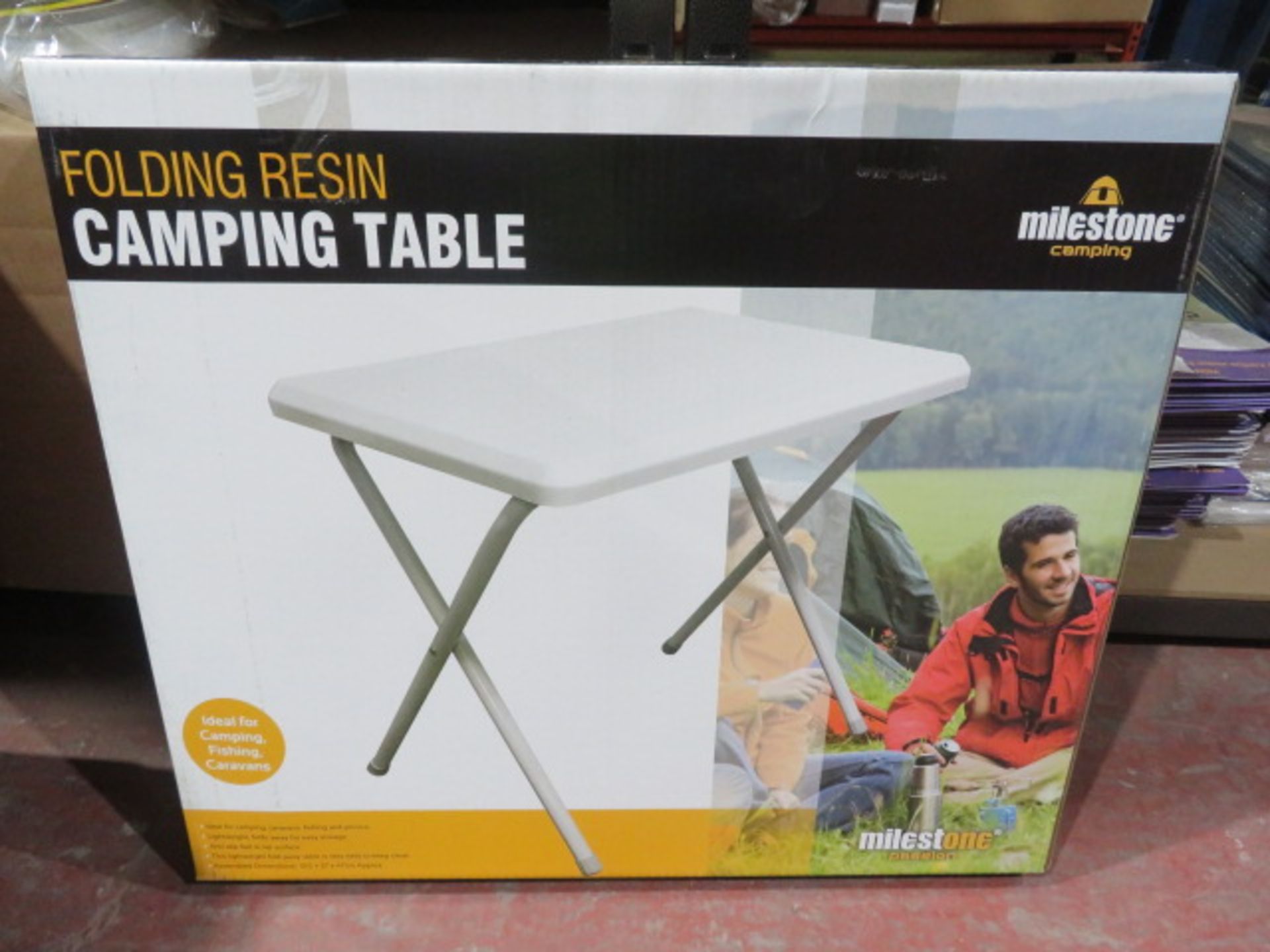 MILESTONE FOLDING CAMPING TABLE