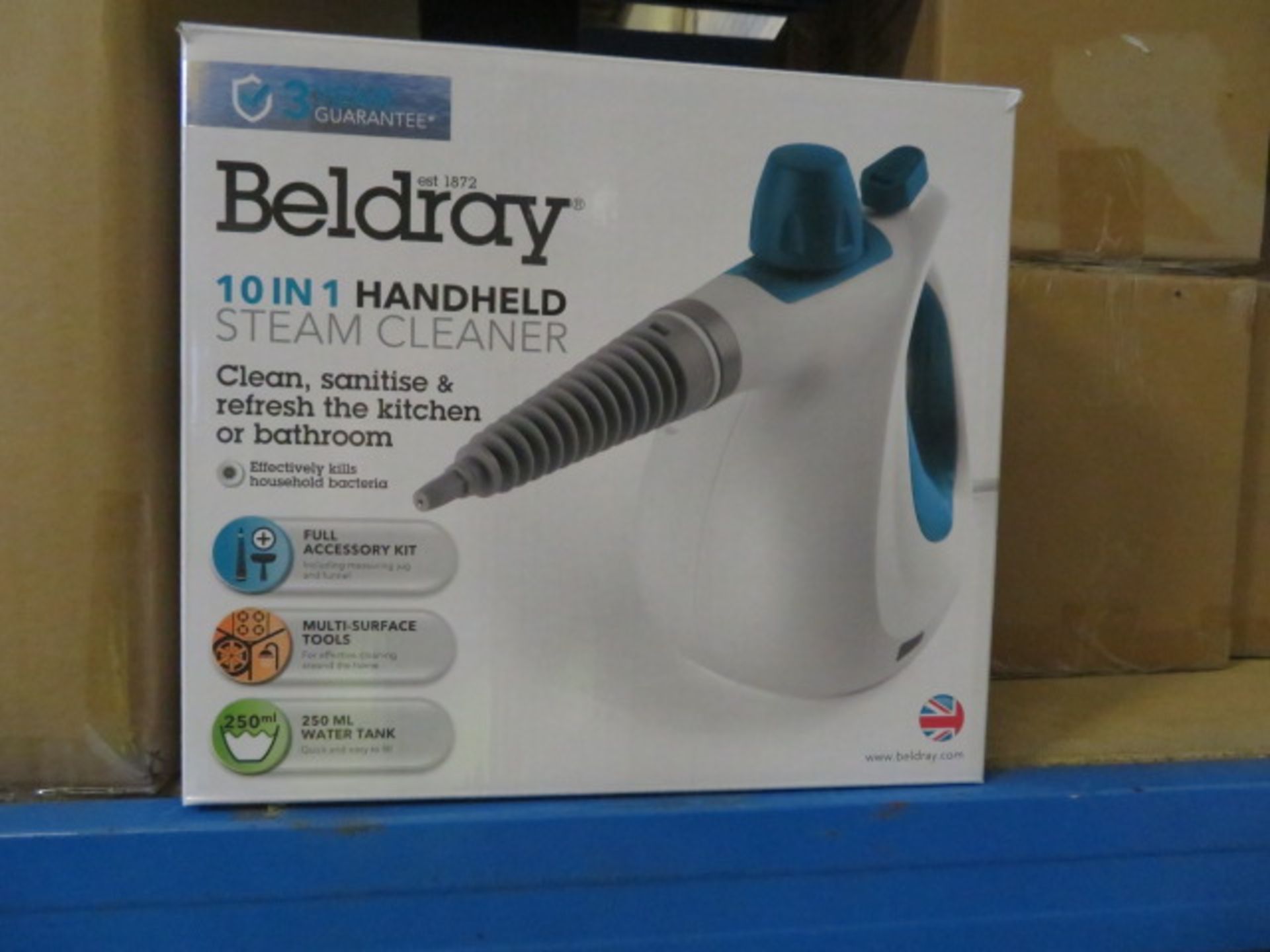 BELDRAY 10 IN 1 HANDHELD STEAM CLEANER