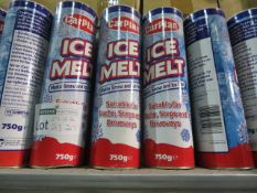 6 X 750G CARPLAN ICE MELT SALT