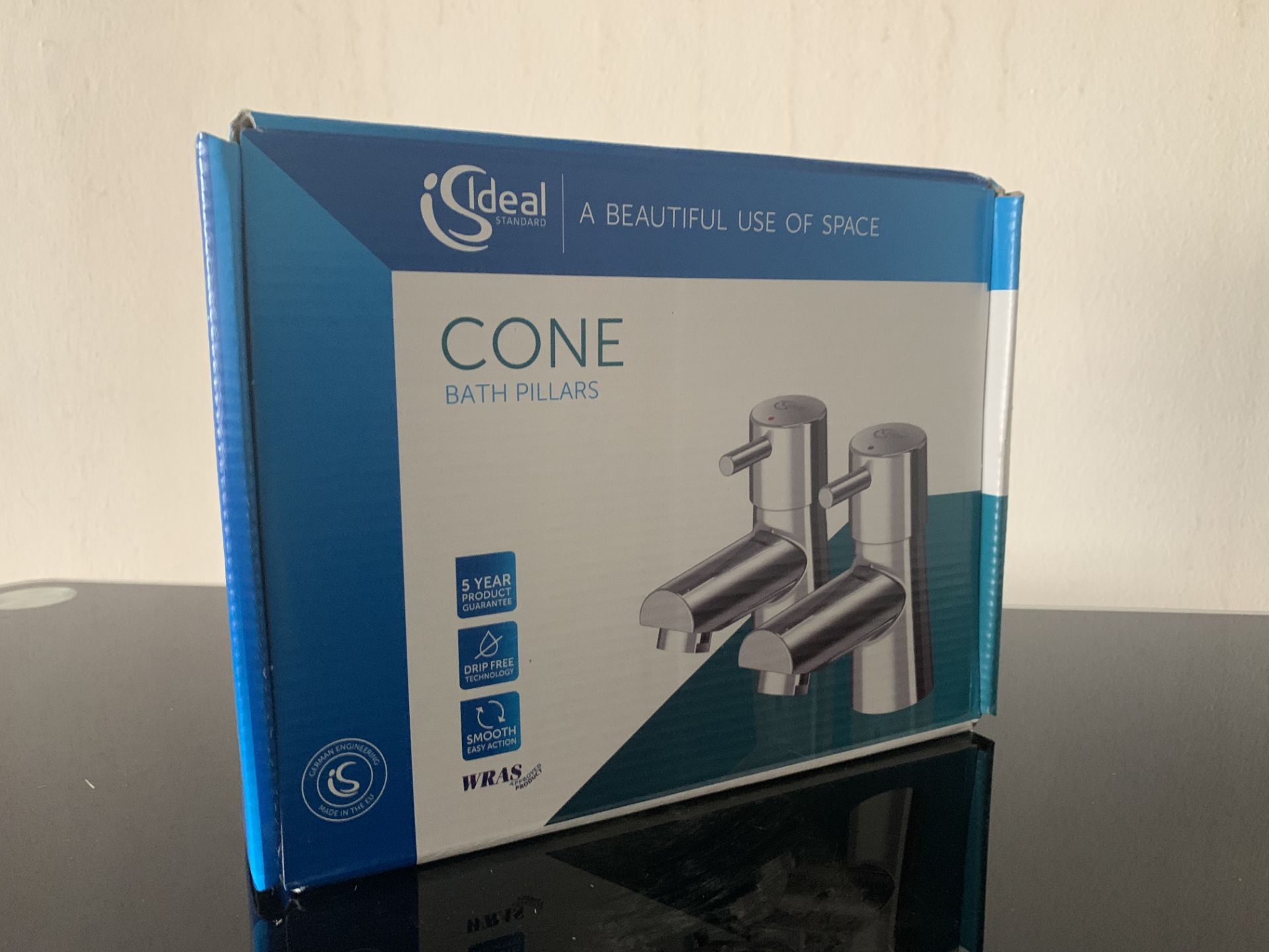 SIDEAL STANDARD CONE BATH PILLARS