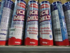 6 X 750G CARPLAN ICE MELT SALT