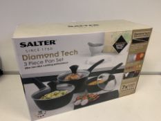 SALTER DIAMOND TECH 3 PIECE PAN SET