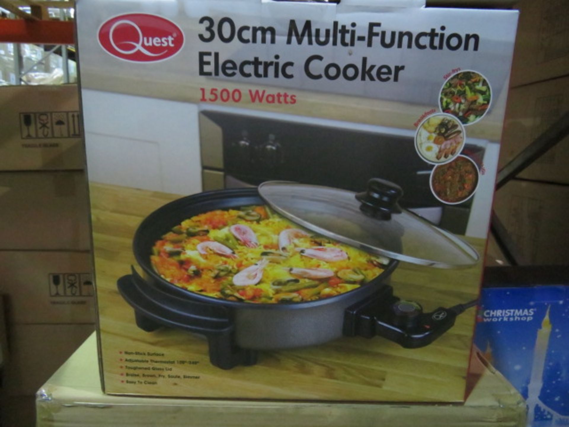 QUEST 1500 WATT MULTI - FUNCTION ELECTRIC COOKER