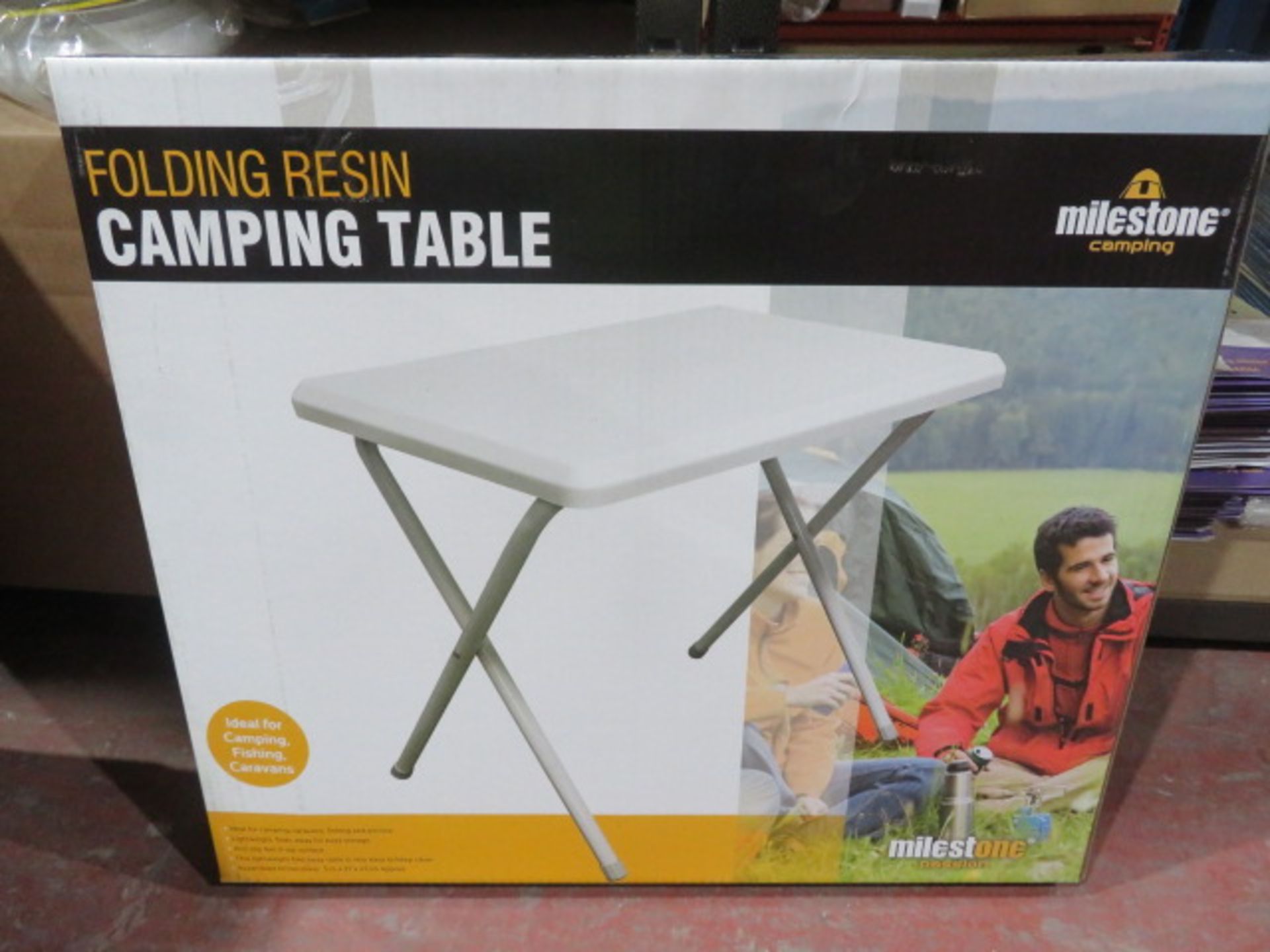 MILESTONE FOLDING CAMPING TABLE