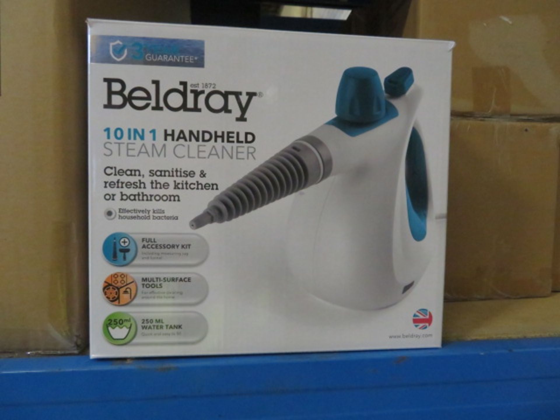 BELDRAY 10 IN 1 HANDHELD STEAM CLEANER