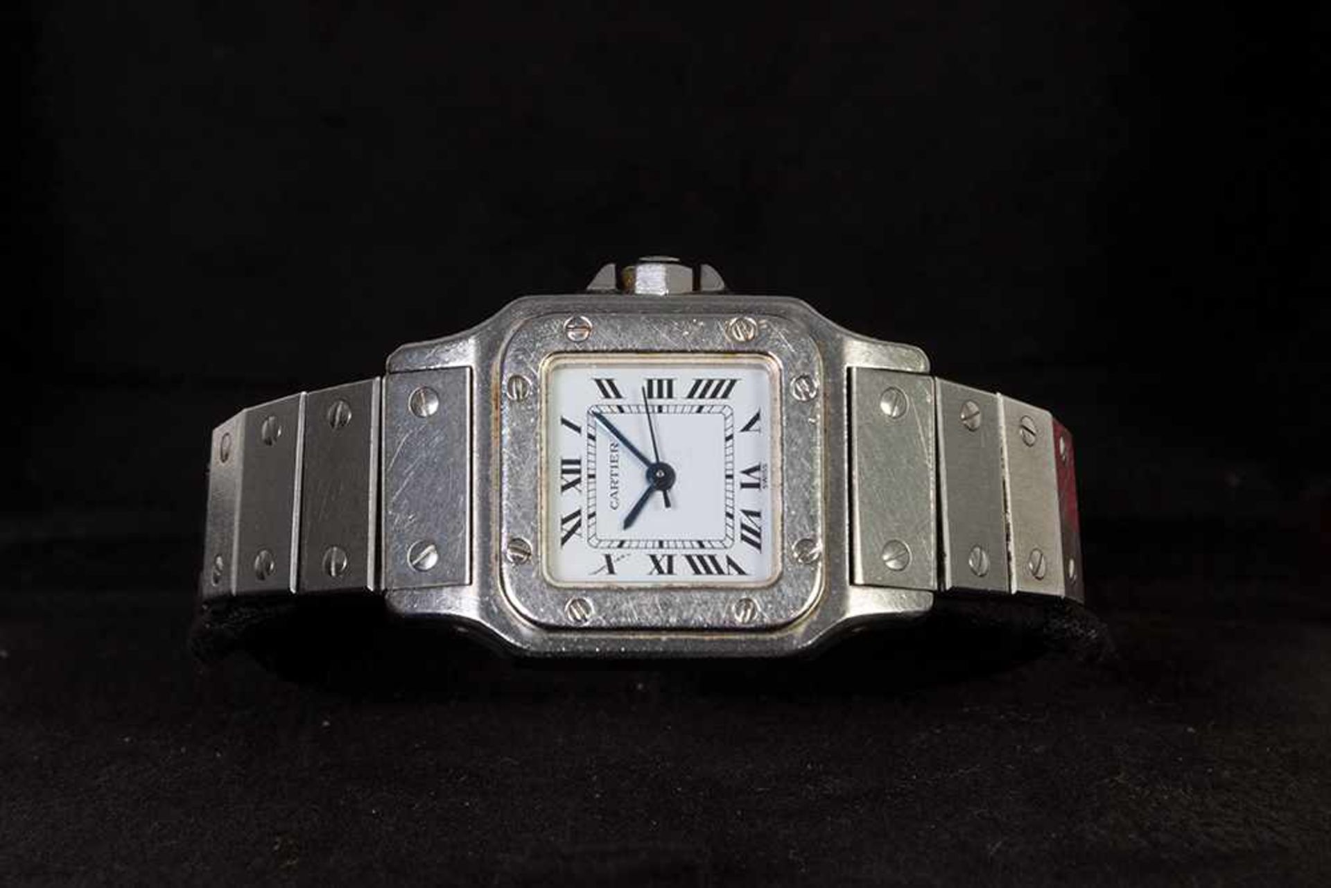 Reloj Cartier "Santos" de pulsera para señoraReloj Cartier "Santos" de pulsera para señora. E - Bild 2 aus 3