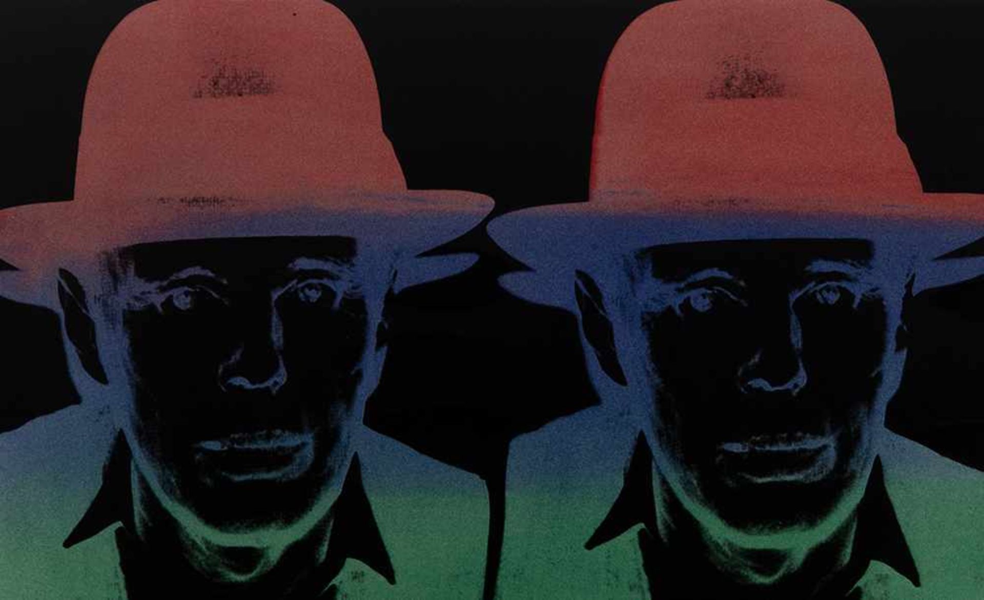 Andy Warhol (Pittsburgh, 1928-Nueva York, 1987) "Joseph Beuys. (State II), II. 243" Serigrafía. Fi - Bild 3 aus 4