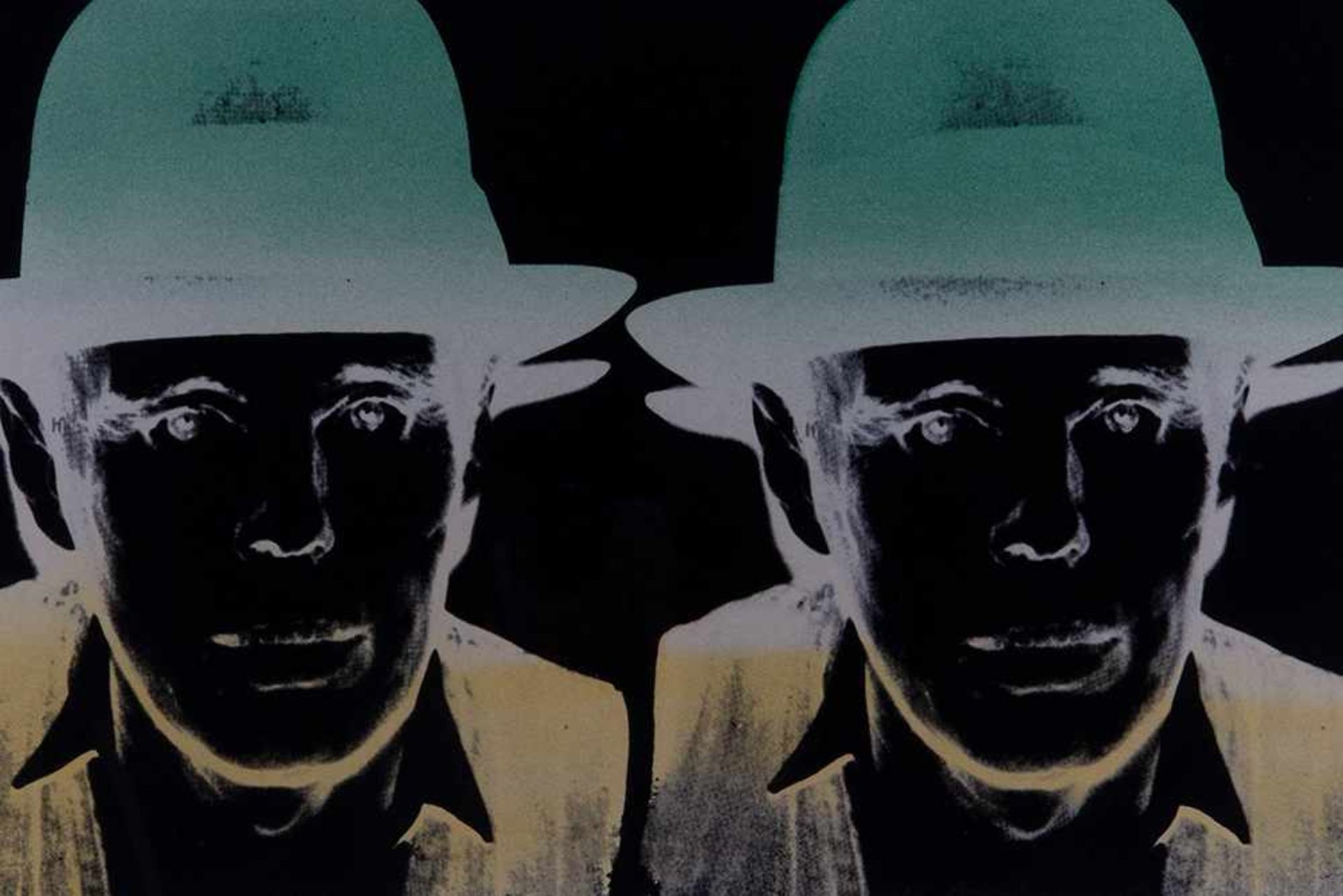 Andy Warhol (Pittsburgh, 1928-Nueva York, 1987) "Joseph Beuys. (State II), II. 243" Serigrafía. Fi - Bild 2 aus 4