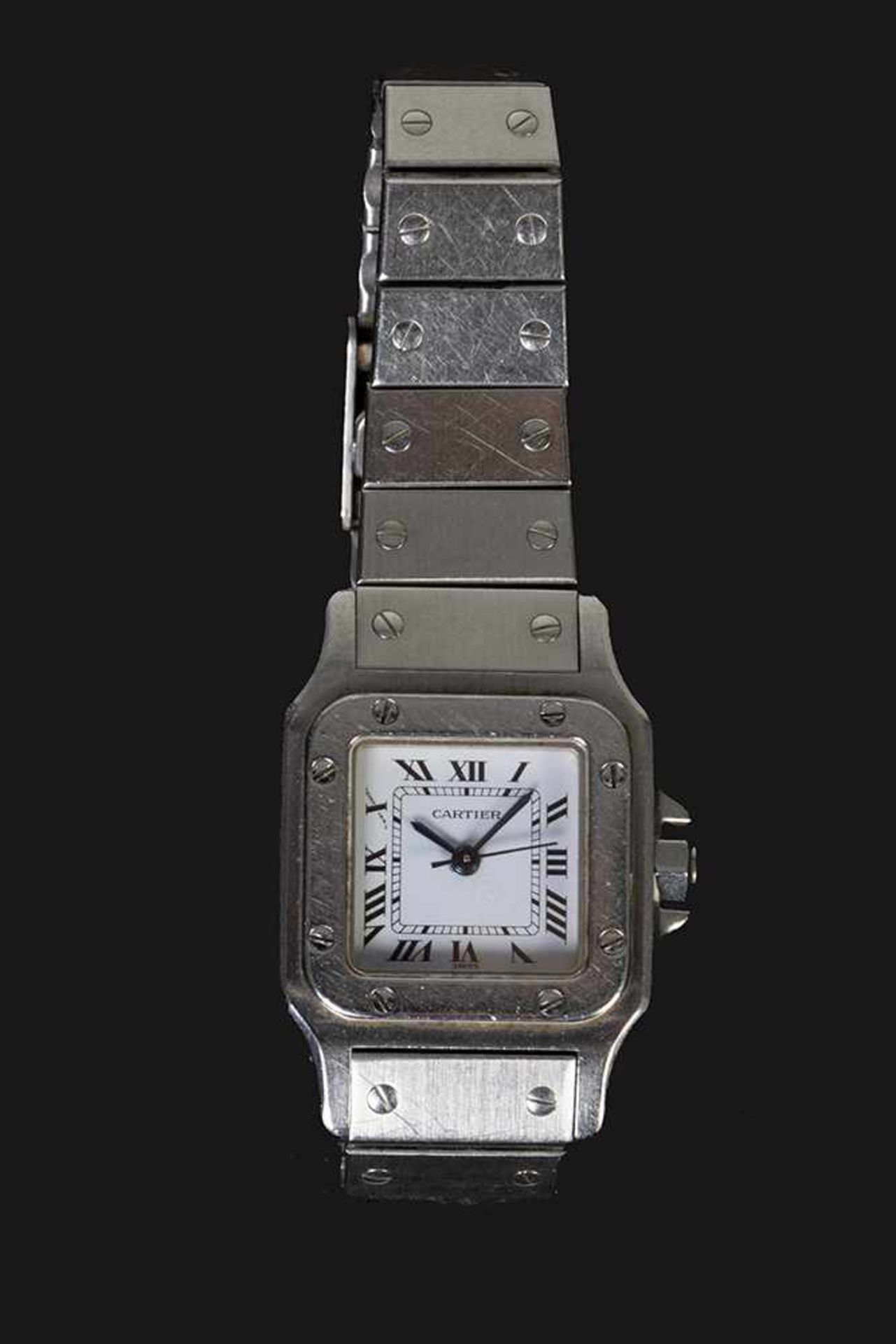 Reloj Cartier "Santos" de pulsera para señoraReloj Cartier "Santos" de pulsera para señora. E - Bild 3 aus 3