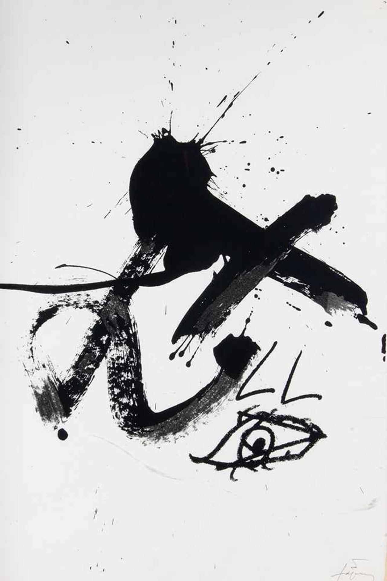 Antoni Tàpies (Barcelona, 1923-2012) "Sin título".Antoni Tàpies (Barcelona, 1923-2012) "Sin - Bild 2 aus 3