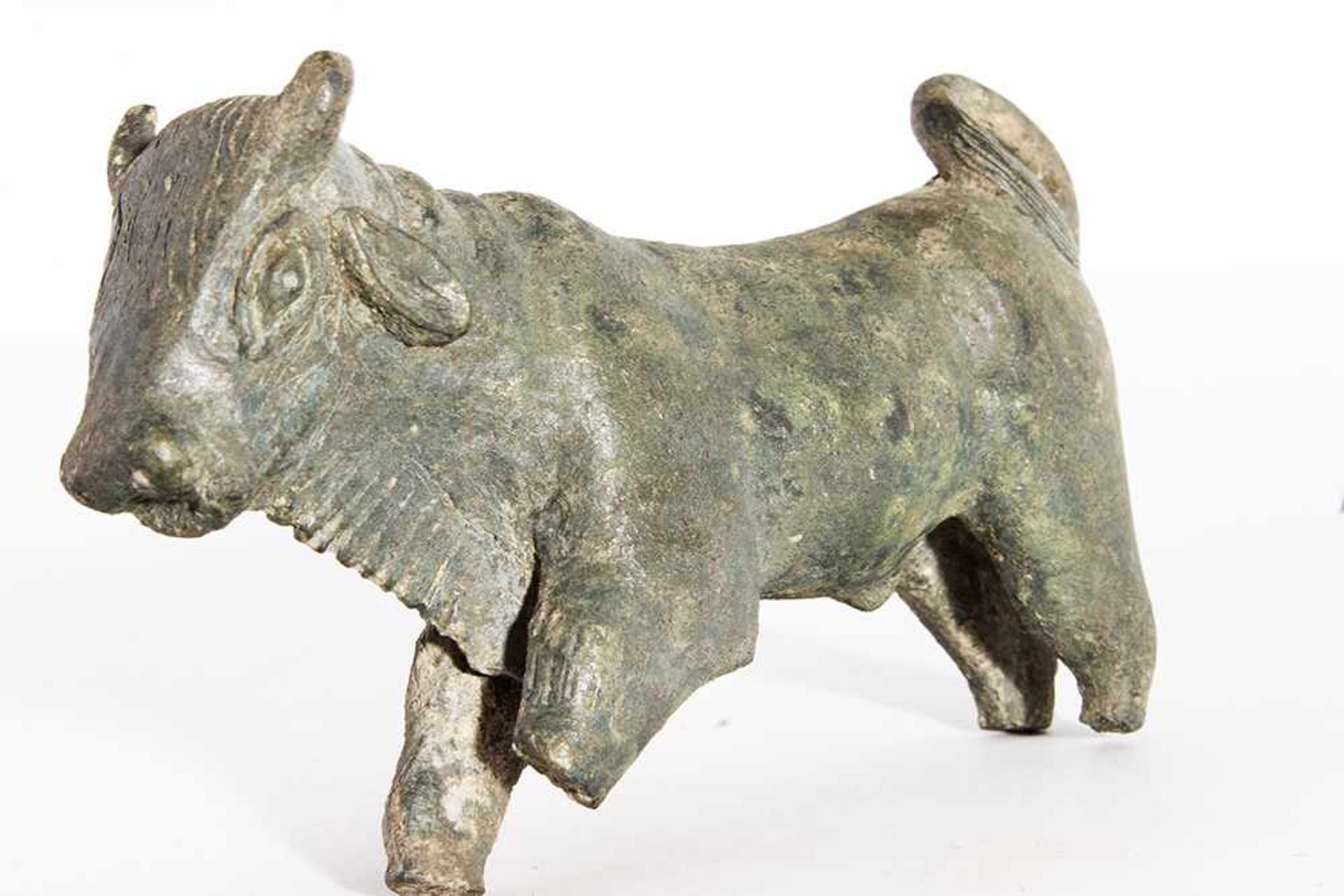 "Toro" en bronce íbero romano del siglo I a.C."Toro" en bronce íbero romano del siglo I a.C. - Bild 2 aus 2