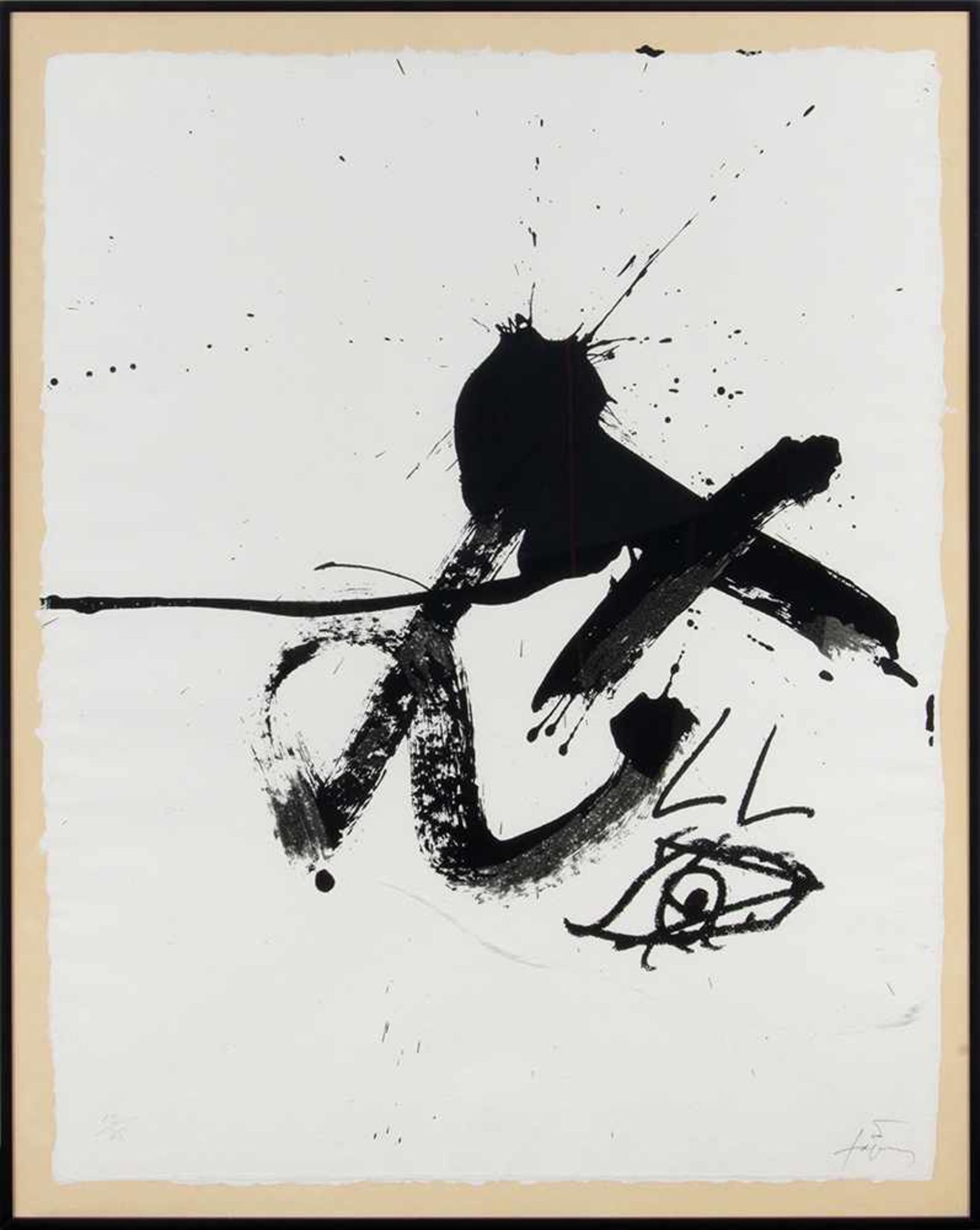 Antoni Tàpies (Barcelona, 1923-2012) "Sin título".Antoni Tàpies (Barcelona, 1923-2012) "Sin