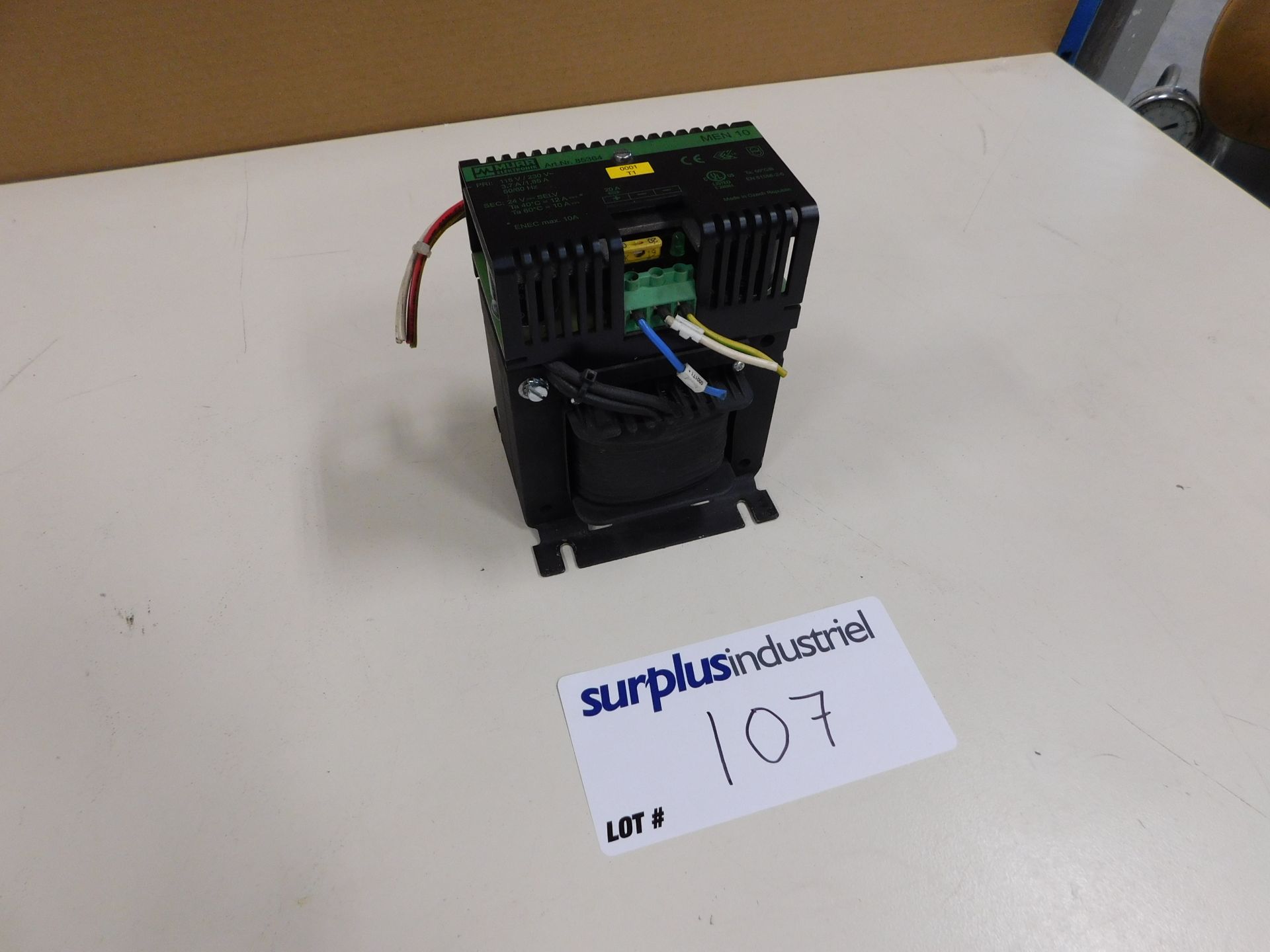 MURR ELEKTRONIC 85364 POWER SUPPLY