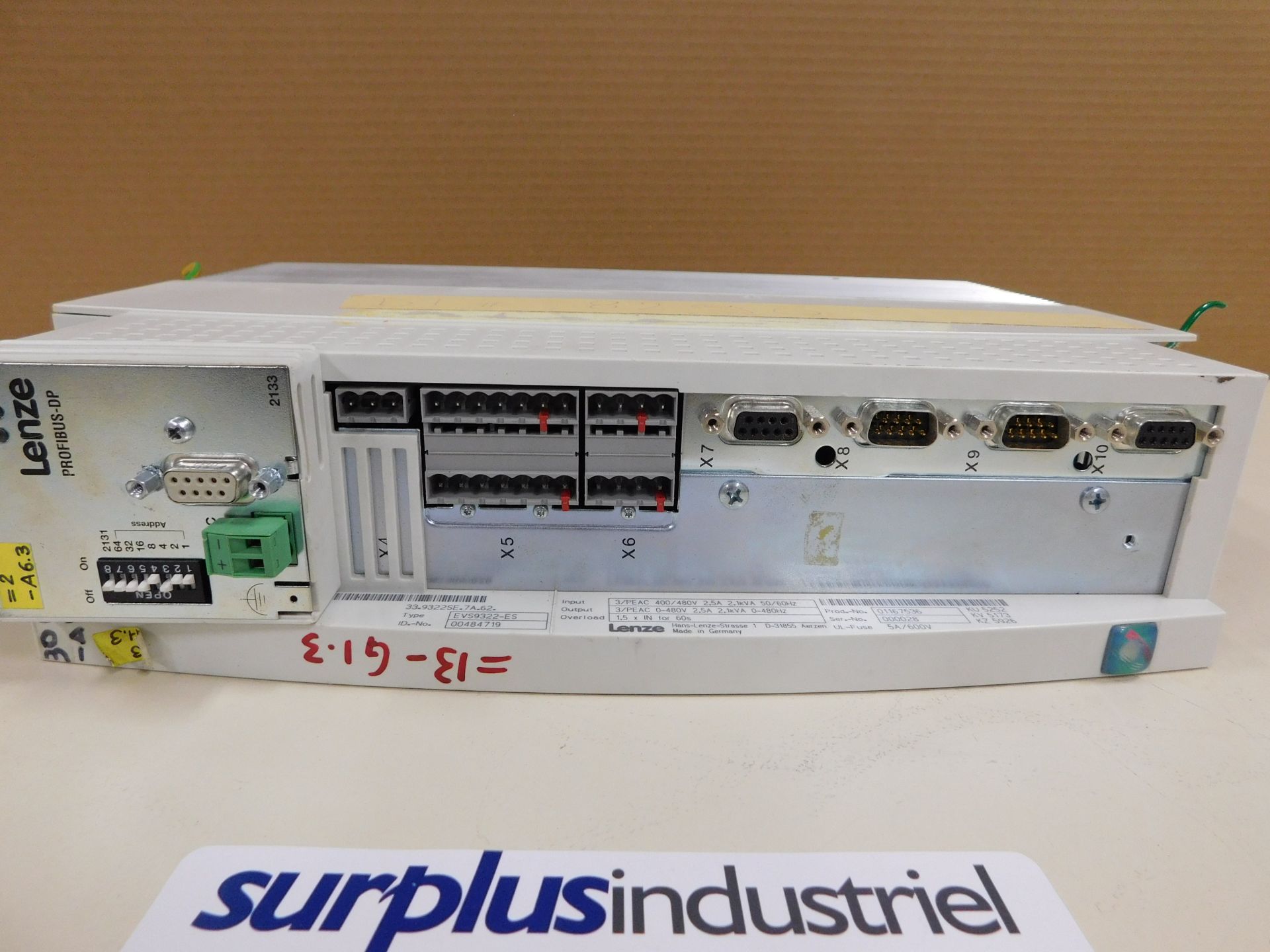 LENZE EVS9322-ES SERVO-INVERTER - Image 2 of 3