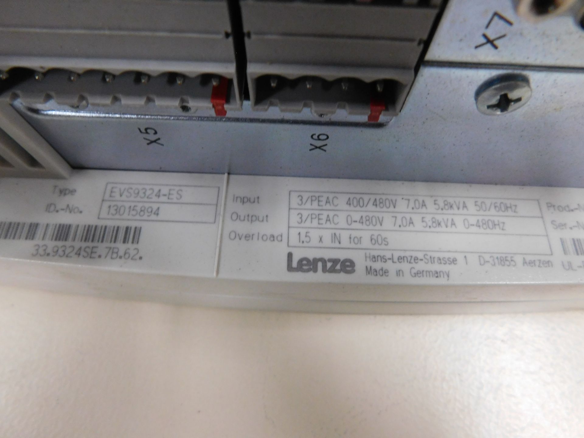 LENZE EVS9324-ES SERVO-INVERTER - Image 3 of 4