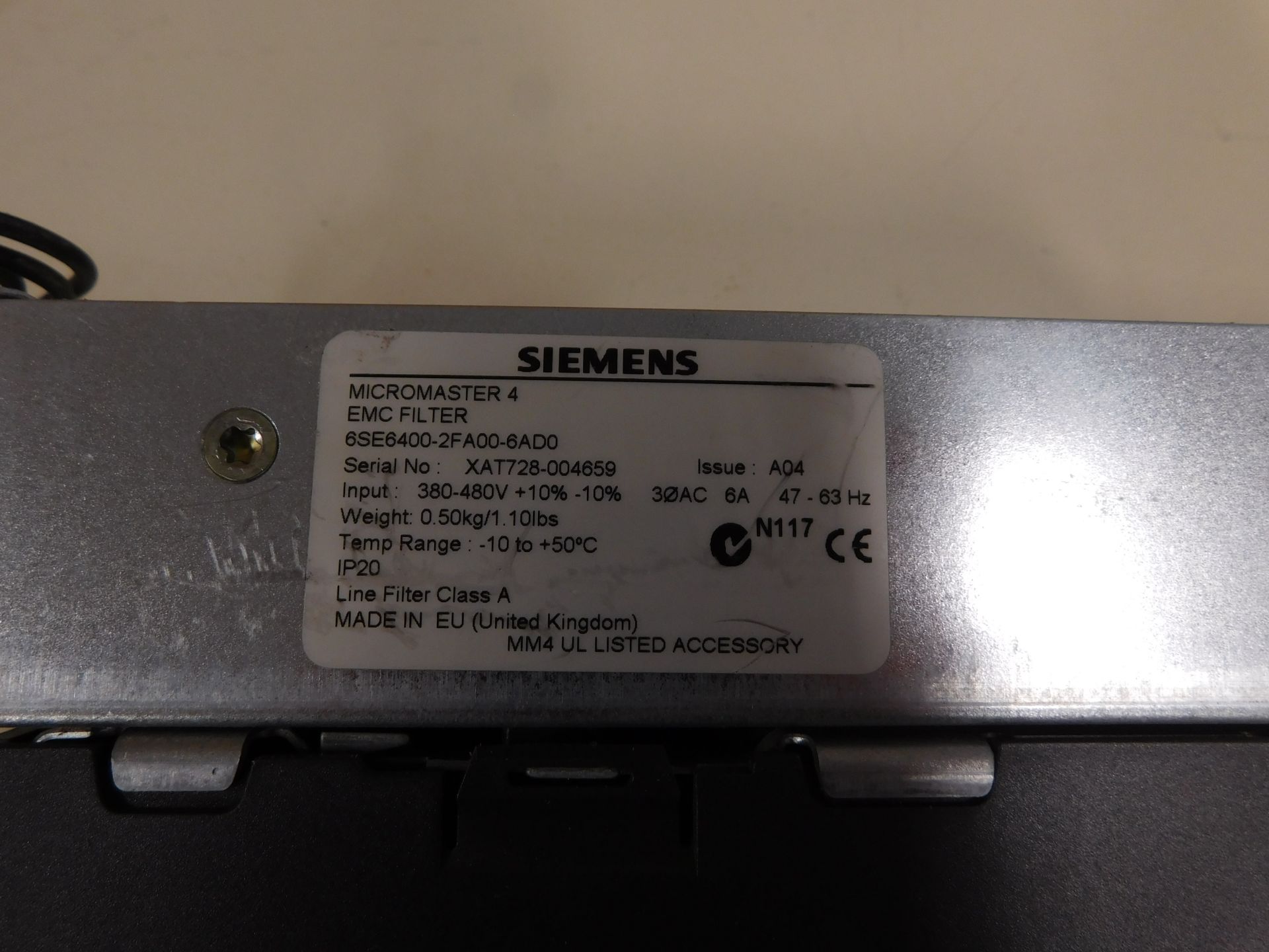 SIEMENS 6SE6440-2UD15-5AA1 DRIVE - Image 4 of 4