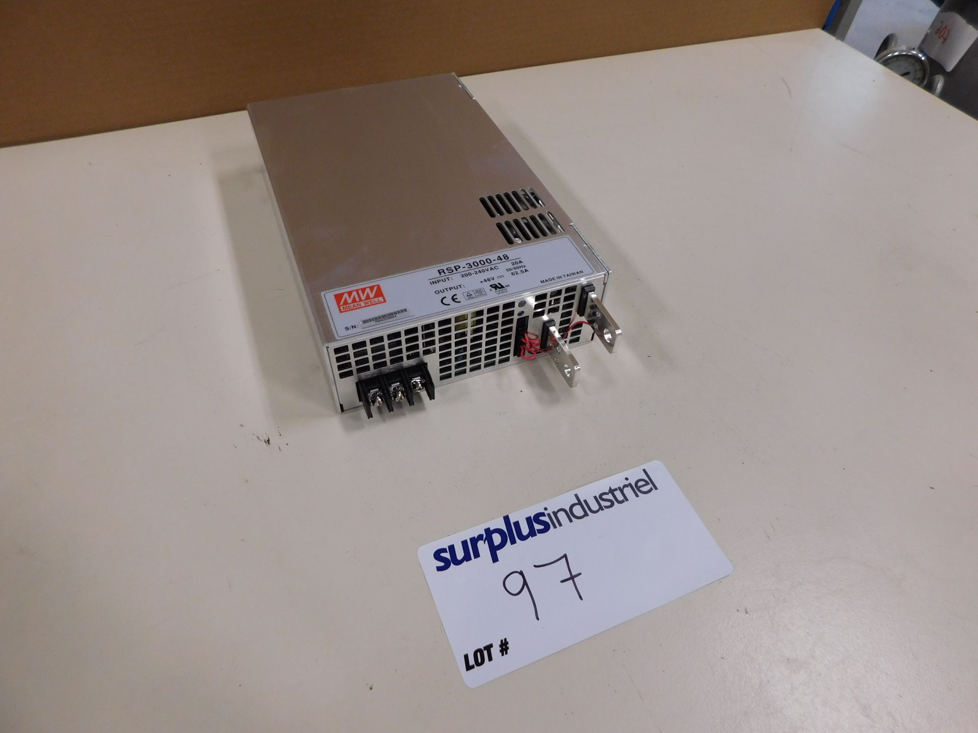 RSP-3000-48 POWER SUPPLY - Image 2 of 3