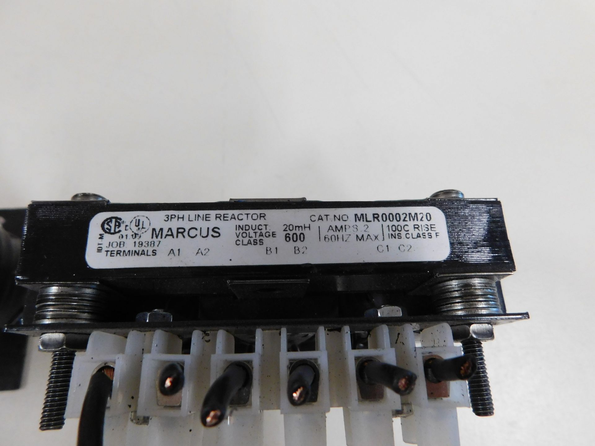 MARCUS MLR0002M20 REACTOR - Image 2 of 2