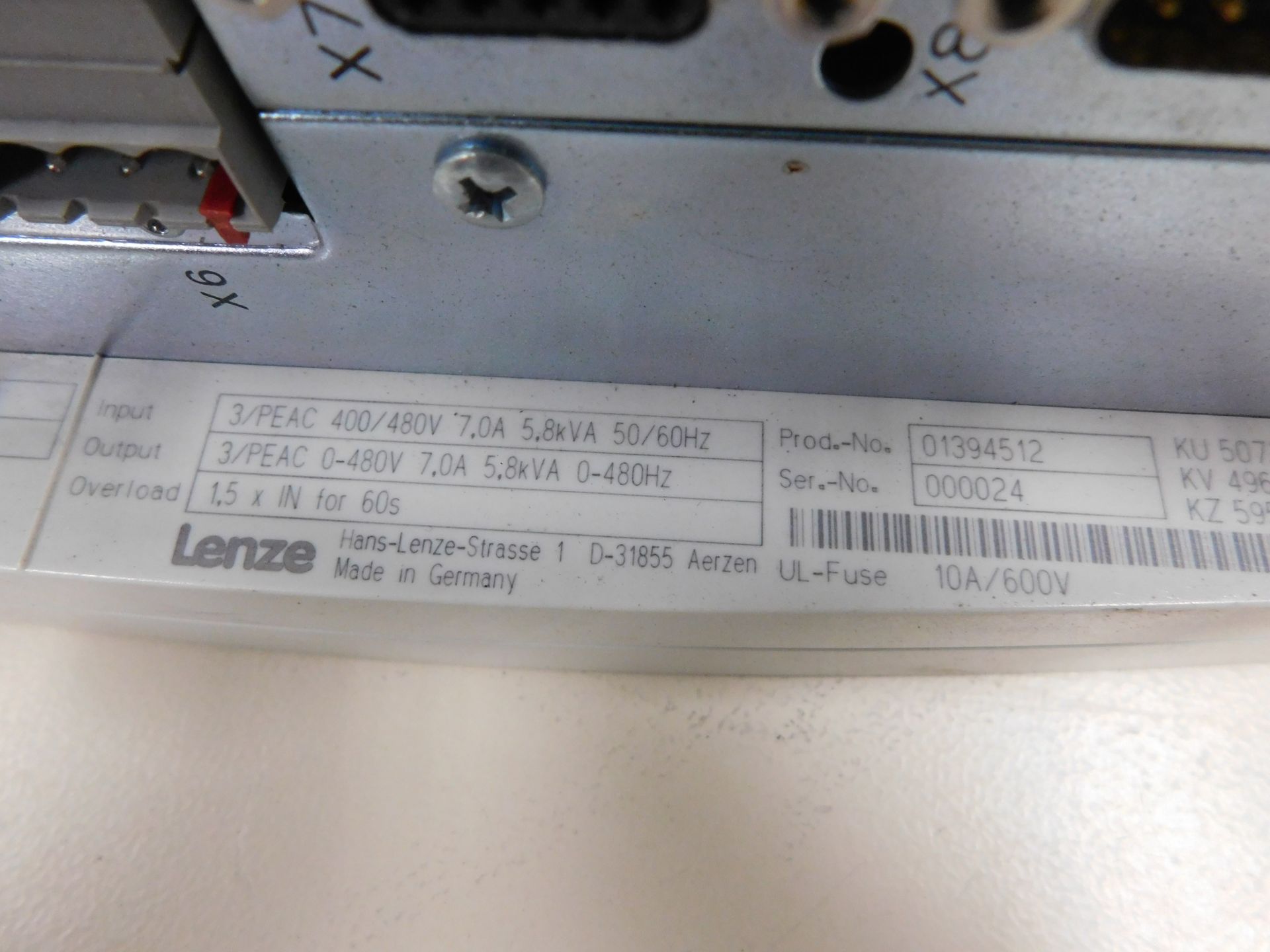 LENZE EVS9324-ES SERVO-INVERTER - Image 4 of 4