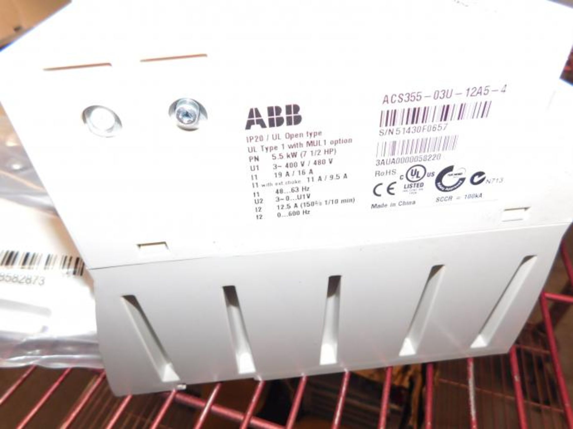 Abb drives acs355-03u-12a5-4 - Image 2 of 2