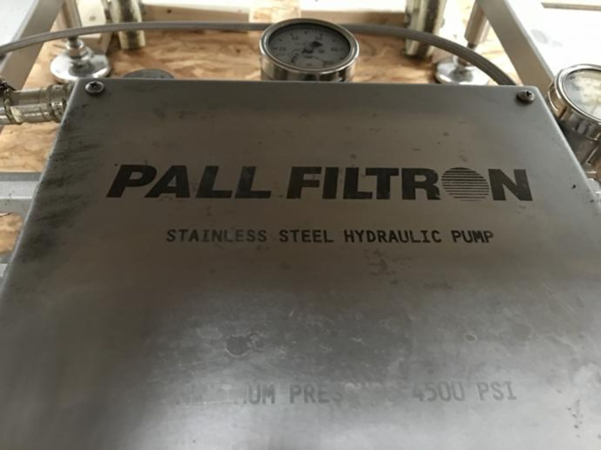 Pall brand filter press - Image 3 of 5