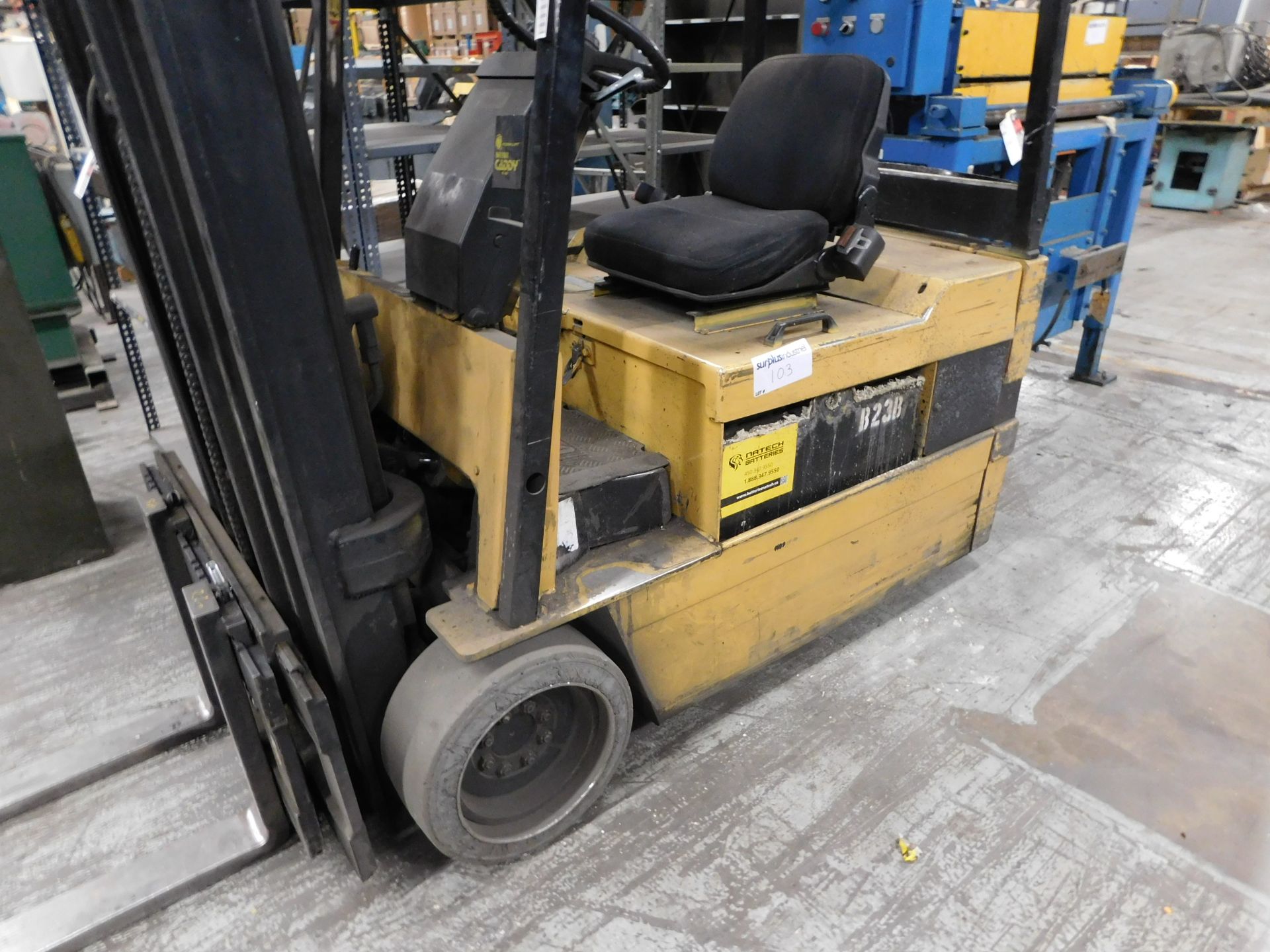 electric forklifts for parts VENDU SANS BATTERIE , NO BATERIE