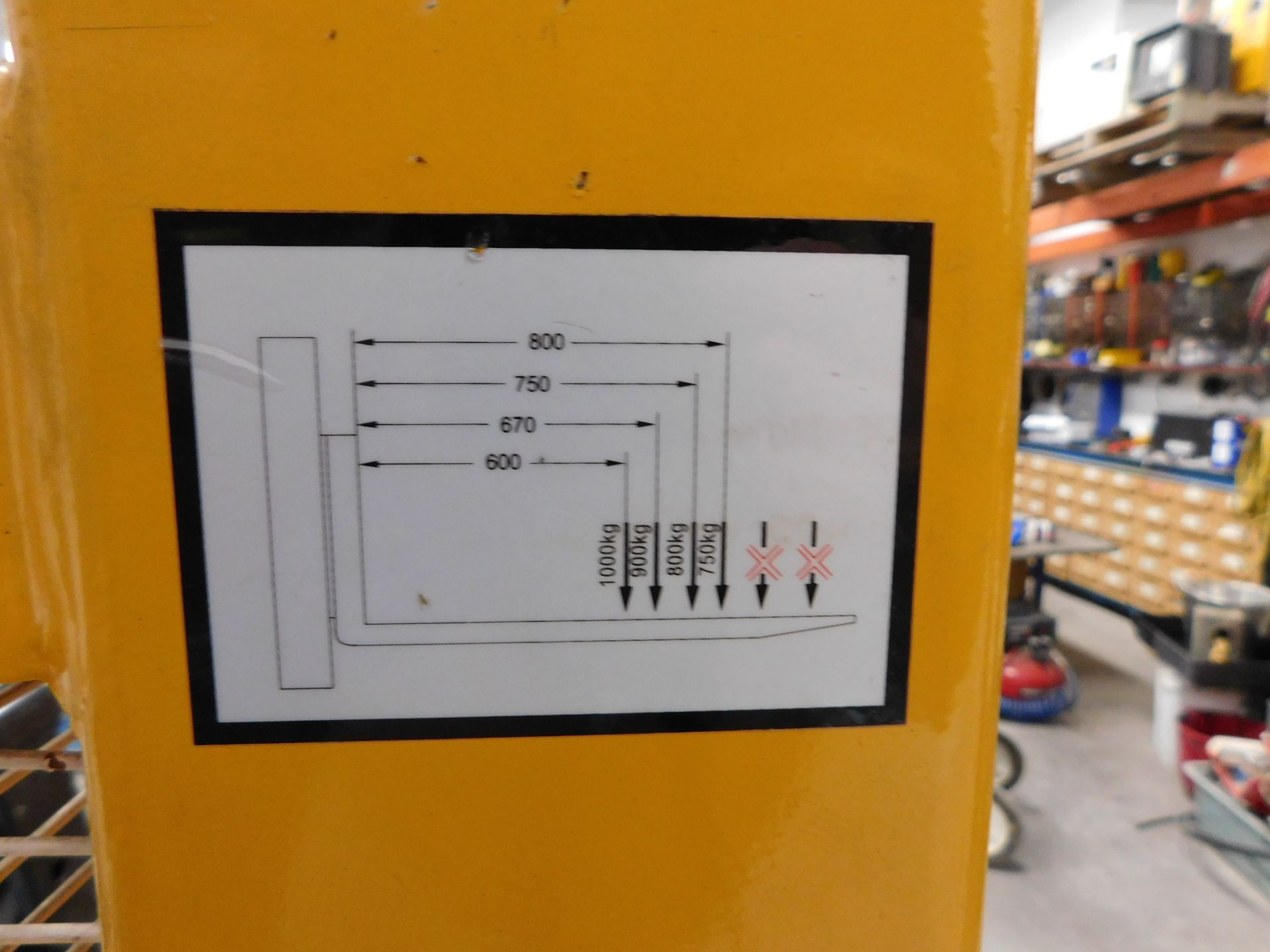 Manual Forklift Stacker - Image 5 of 8