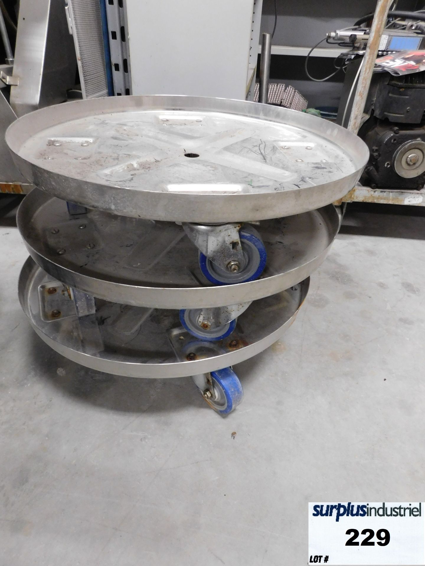 STAINLESS STEEL TROLLEY/DOLLY