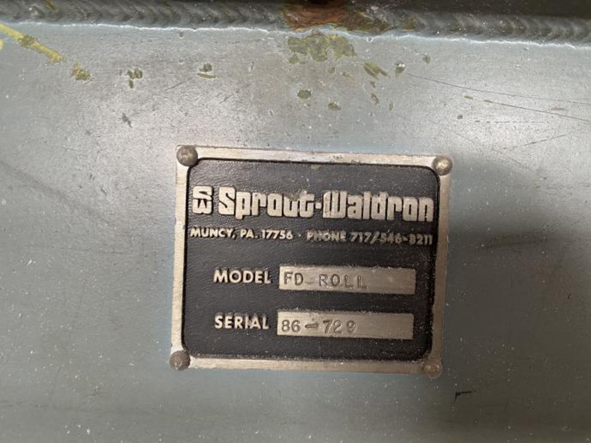 Plastic chopper sprout waldron 30 hp. 600 volt - Image 2 of 2