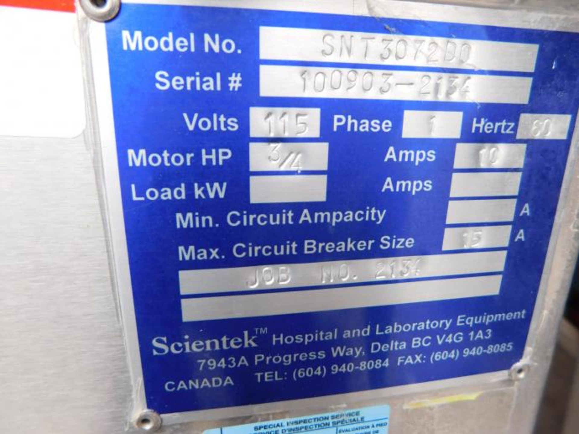 Animal scientek autopsy table - Image 7 of 8