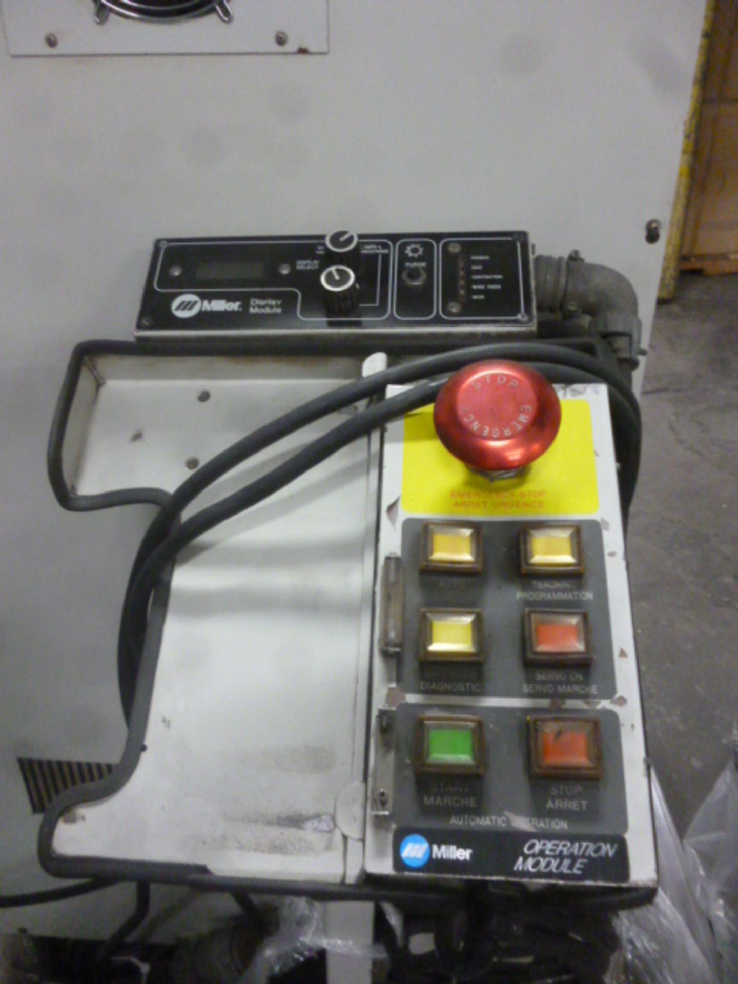 Miller 6-axis robot inoculating a Delta weld CV.DC power welding source. - Image 5 of 7