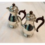 Antique silver cafe au lait total weight approx 700g