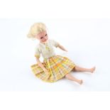 Vintage Sindy Doll Blonde Original Outfit Stamped 033055X